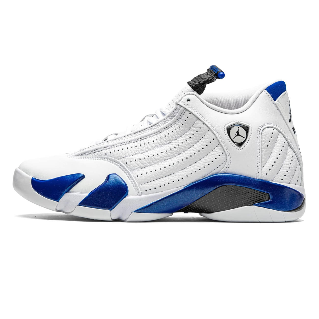 Air Jordan 14 Retro White Hyper Royal 487471 104 (1) - www.newkick.vip