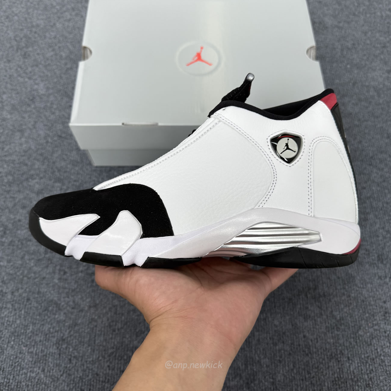 Air Jordan 14 Retro Black Toe 2024 487471 160 (15) - www.newkick.vip