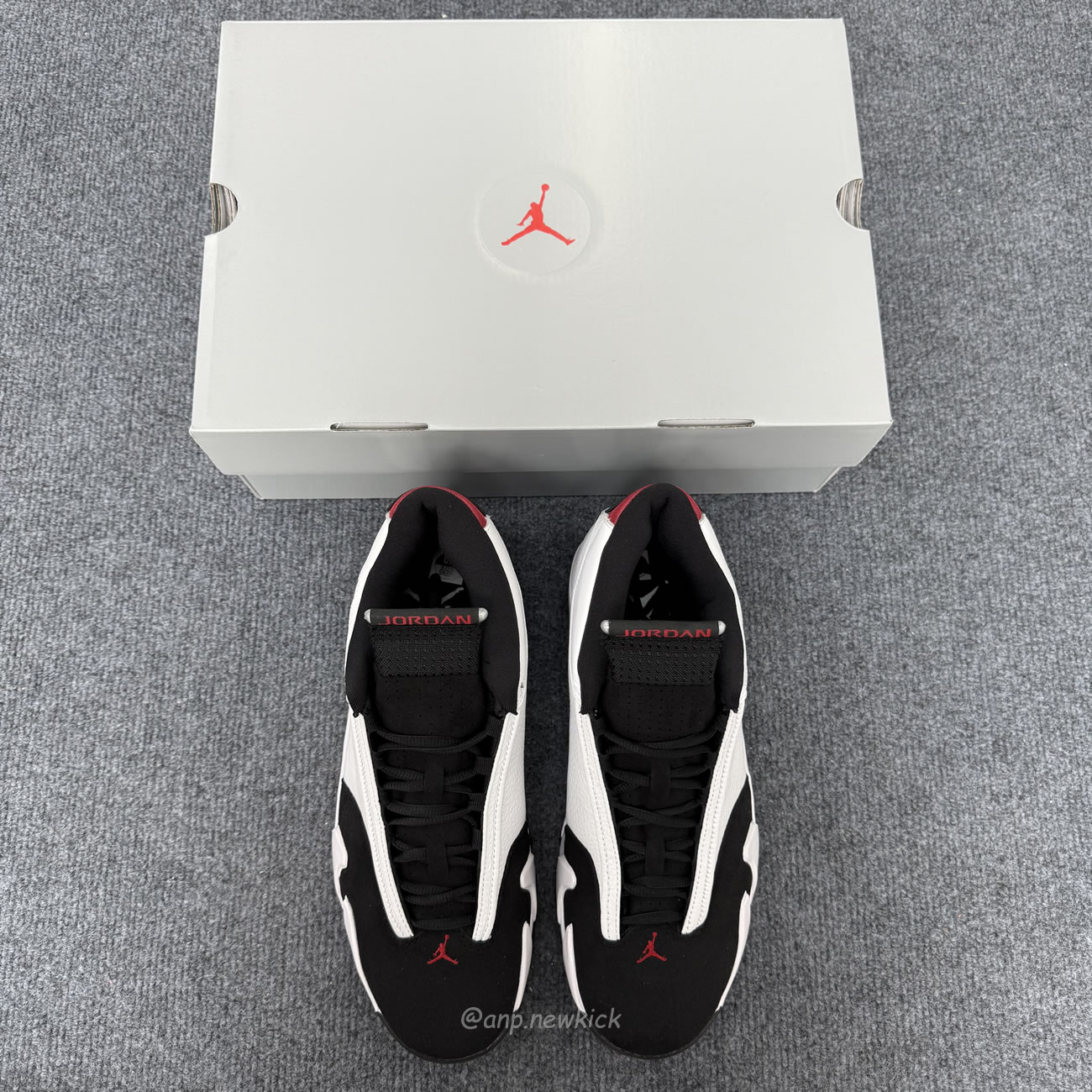 Air Jordan 14 Retro Black Toe 2024 487471 160 (10) - www.newkick.vip