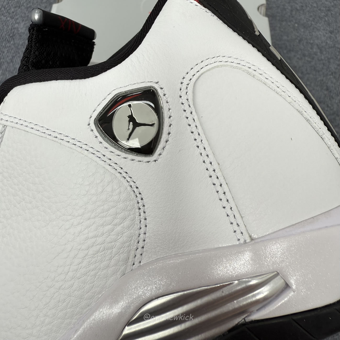 Air Jordan 14 Retro Black Toe 2024 487471 160 (16) - www.newkick.vip