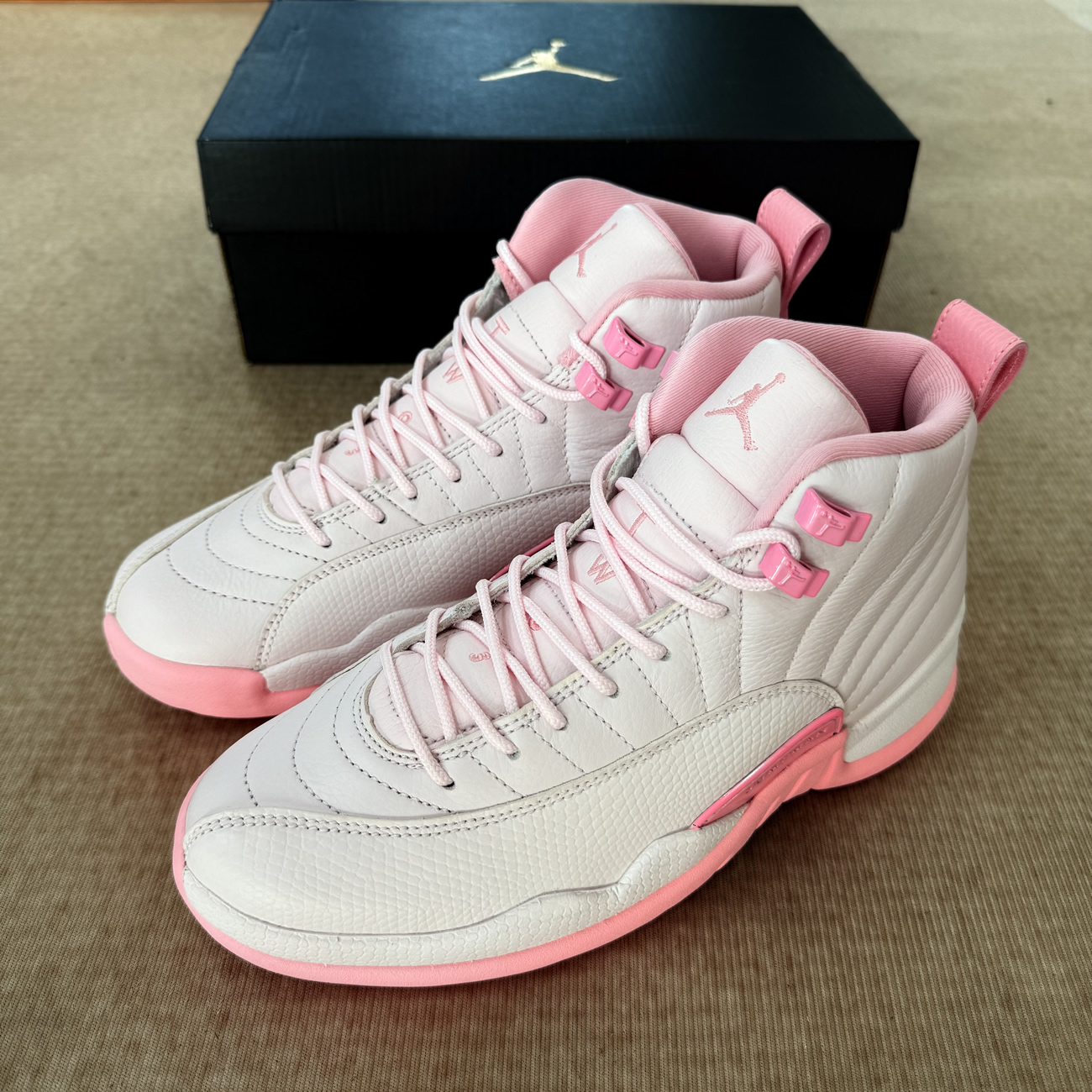 Air Jordan 12 Retro Pearl Pink 510816 600 (10) - www.newkick.vip