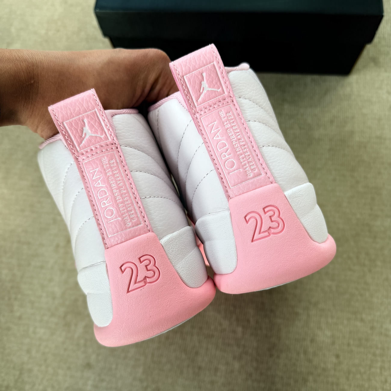 Air Jordan 12 Retro Pearl Pink 510816 600 (3) - www.newkick.vip