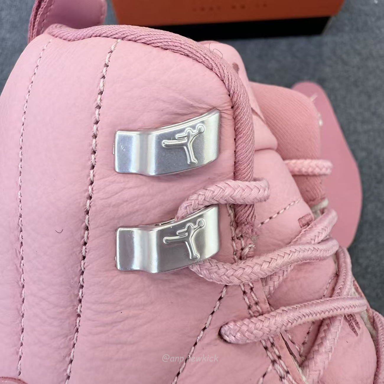 Air Jordan 12 Retropearl Pink Gs 510815 600 (3) - www.newkick.vip