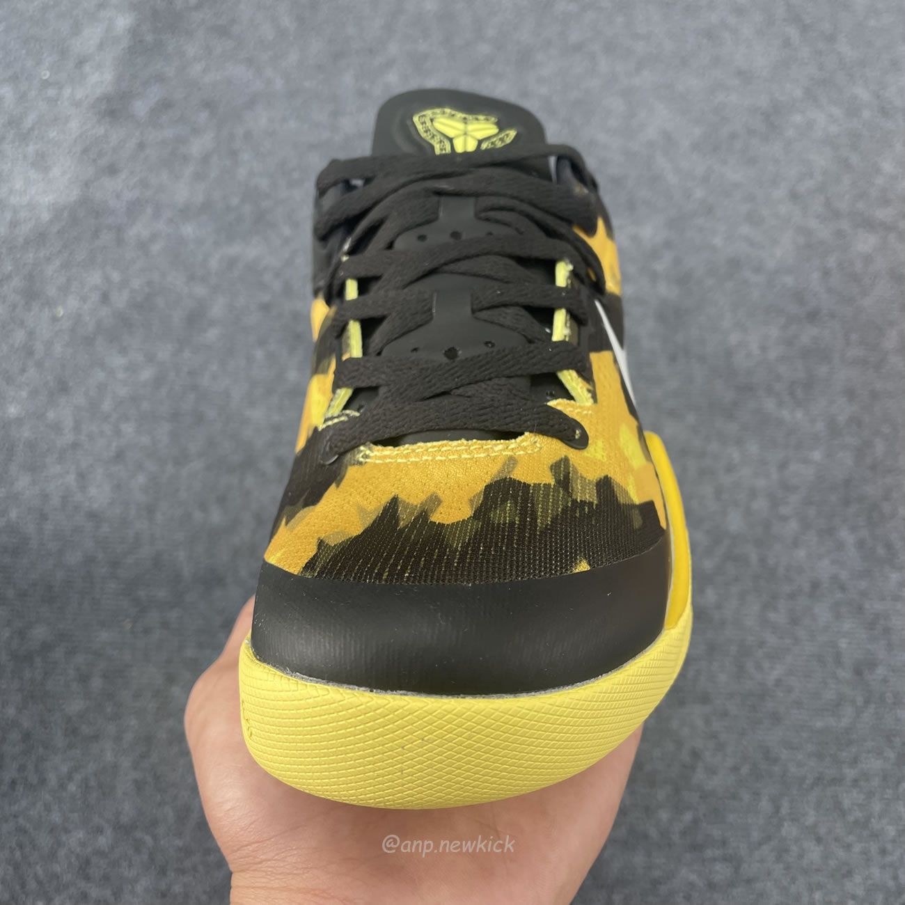 Nike Kobe 8 Xdr Black Yellow 555286‑077 (6) - www.newkick.vip