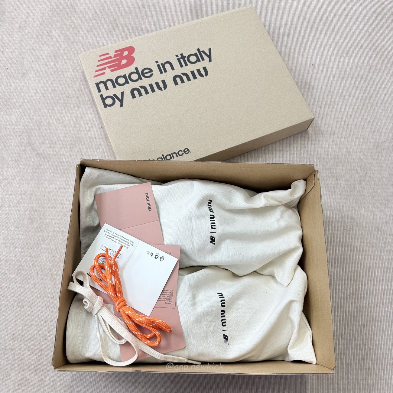 New Balance X Miu Miu 530 Sl Cinnamon 5e165e Z5o F0401 F D005 (13) - www.newkick.vip