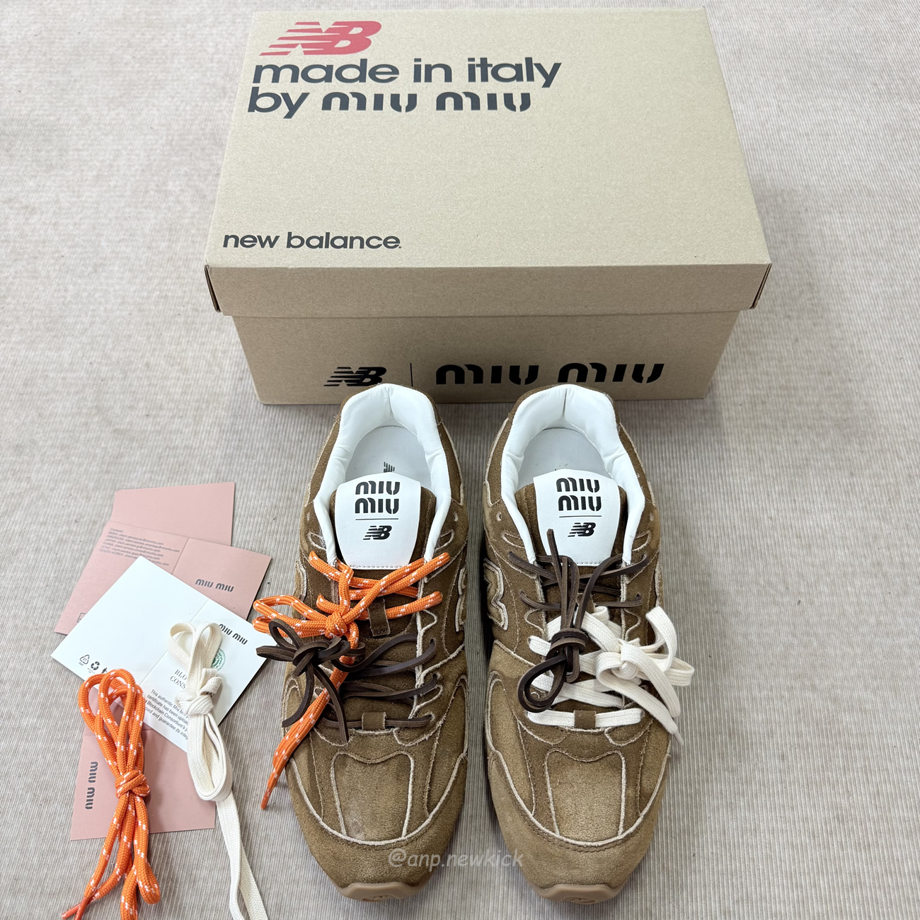New Balance X Miu Miu 530 Sl Cinnamon 5e165e Z5o F0401 F D005 (4) - www.newkick.vip
