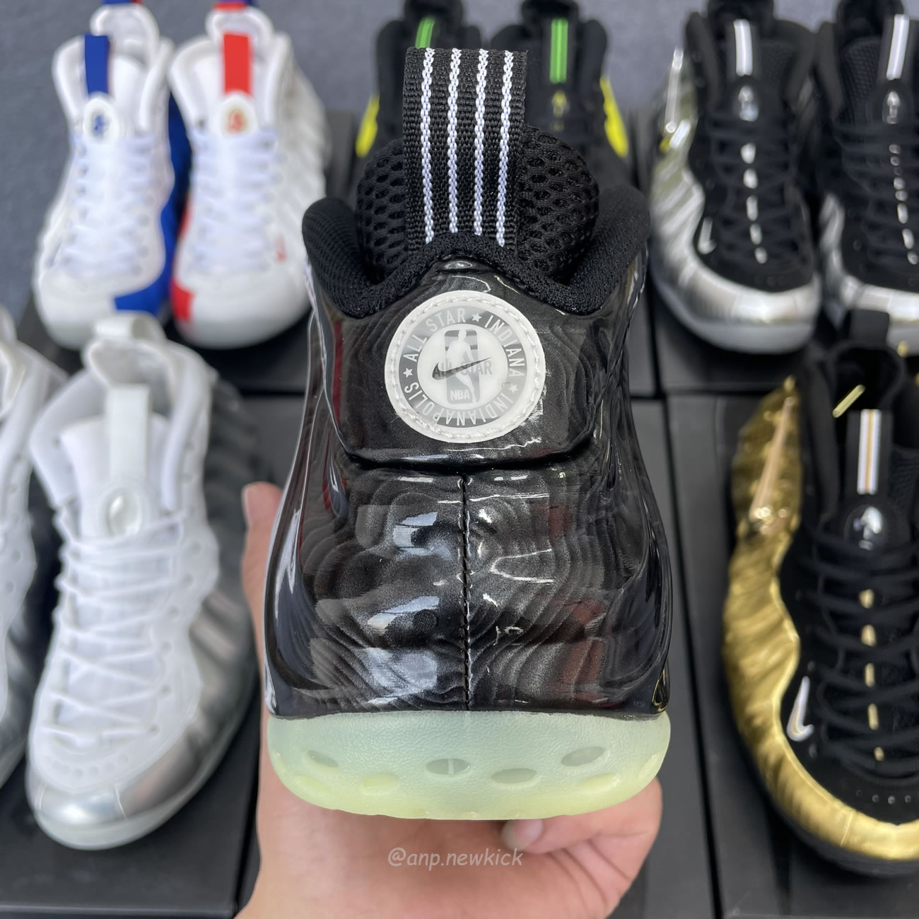 Nike Air Foamposite Pro Metallic Gold 624041 701 (10) - www.newkick.vip