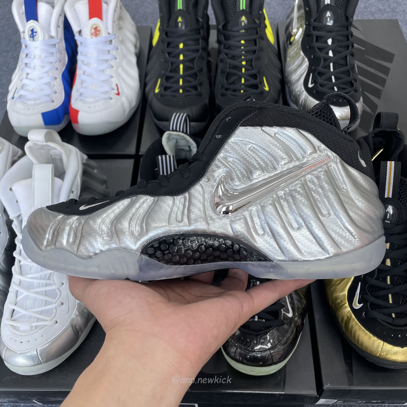 Nike Air Foamposite Pro Metallic Gold 624041 701 (13) - www.newkick.vip