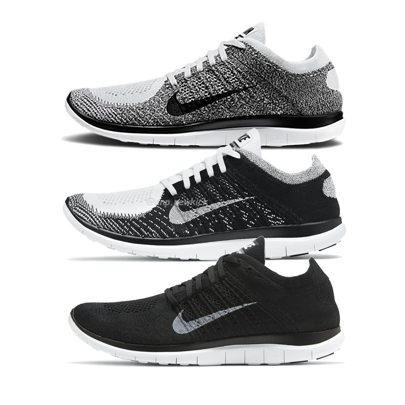Nike Free 4.0 Flyknit White Black 631050 100 (1) - www.newkick.vip Nike Free 4.0 Flyknit White Black 631050 100 (1) - www.newkick.vip