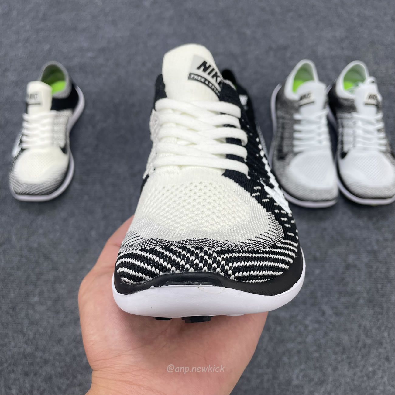 Nike Free 4.0 Flyknit White Black 631050 100 (4) - www.newkick.vip Nike Free 4.0 Flyknit White Black 631050 100 (4) - www.newkick.vip