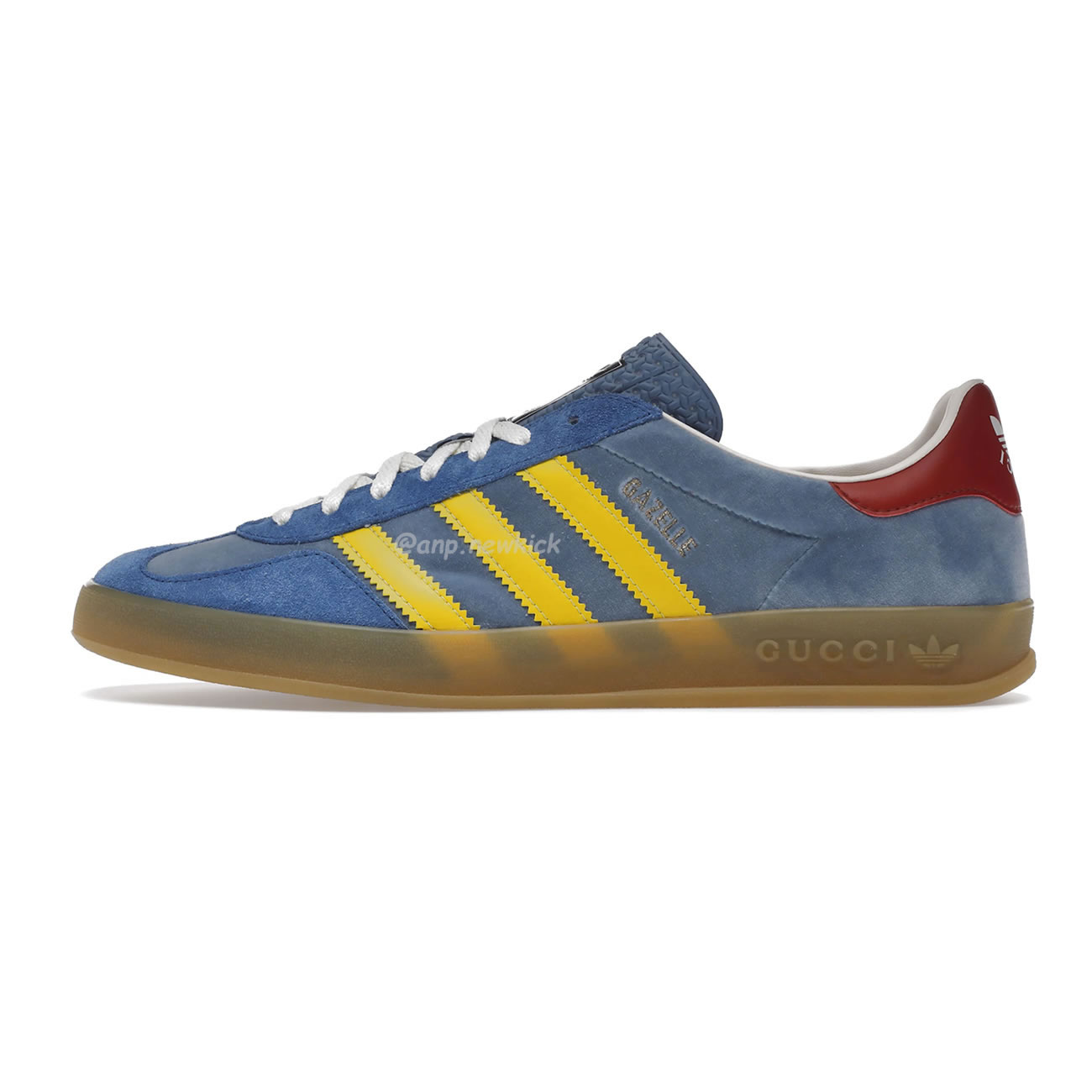 Adidas X Gucci Gazelle Blue 7078489stu04860 (1) - www.newkick.vip