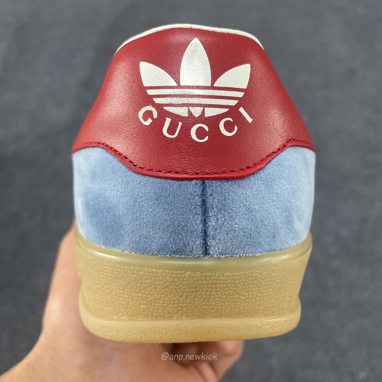 Adidas X Gucci Gazelle Blue 7078489stu04860 (9) - www.newkick.vip