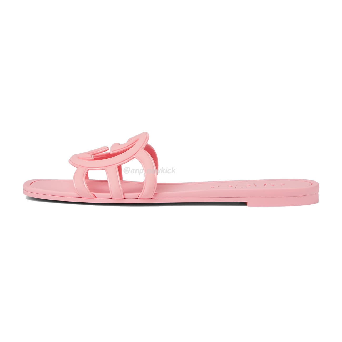 Gucci Interlocking G Flat Bottom Rubber Slipper (10) - www.newkick.vip