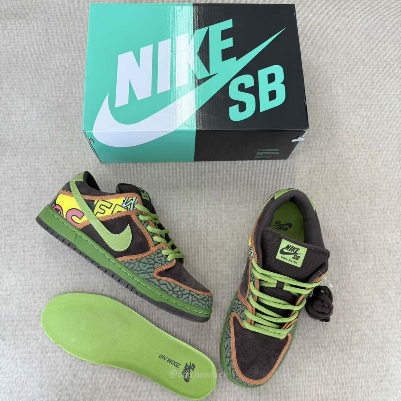 Nike Sb Dunk Low De La Soul 789841 332 (5) - www.newkick.vip