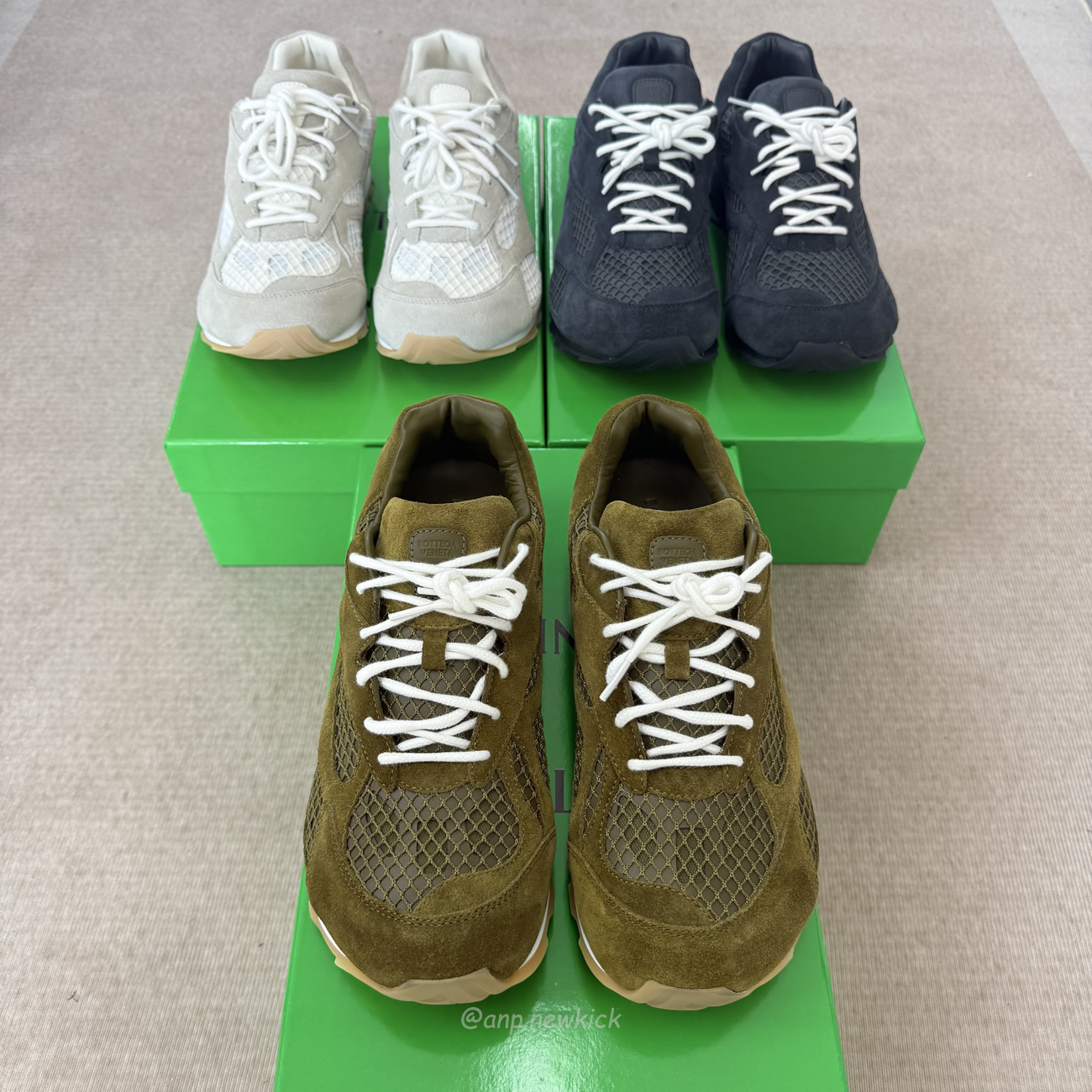 Bottega Veneta Orbit Olive Oil Black Gray 797306 V4je1 3310 (11) - www.newkick.vip