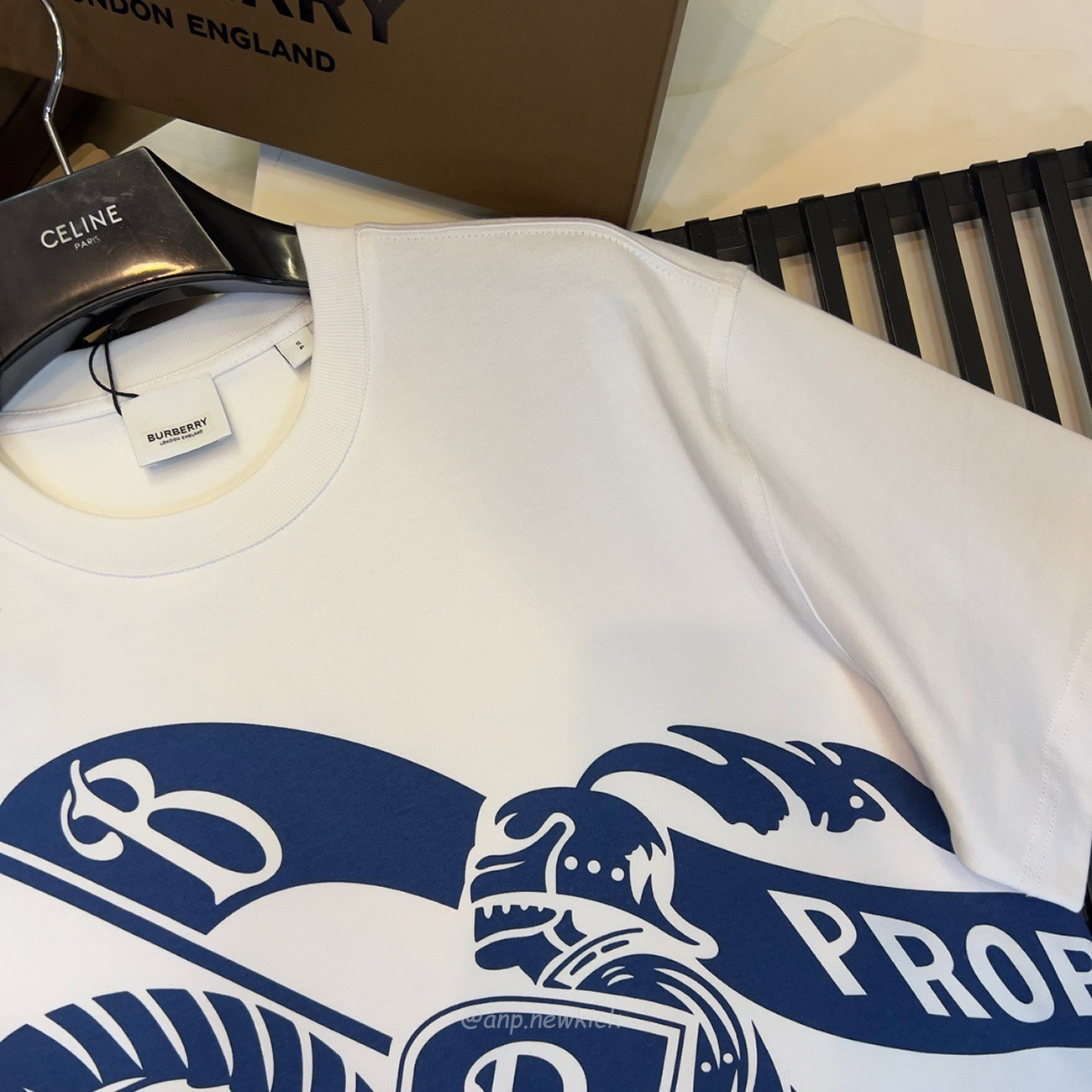 Burberry Ekd Print Cotton T Shirt Knight 80778891 (3) - www.newkick.vip