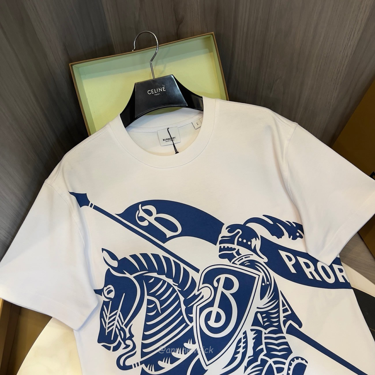 Burberry Ekd Print Cotton T Shirt Knight 80778891 (6) - www.newkick.vip