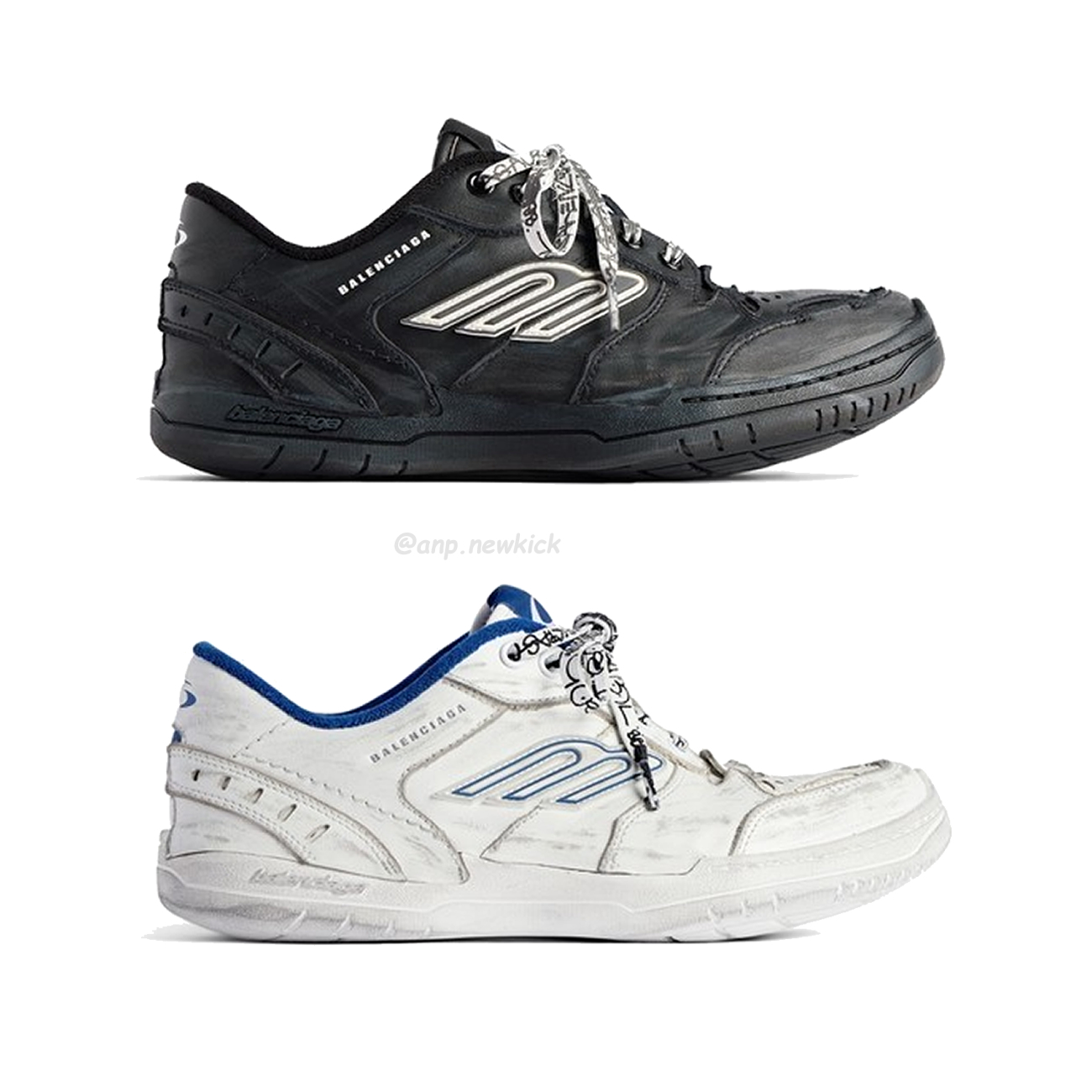 Balenciaga Hamptons Worn Out Mens Sports Shoes 841765wcurb9141 (1) - www.newkick.vip