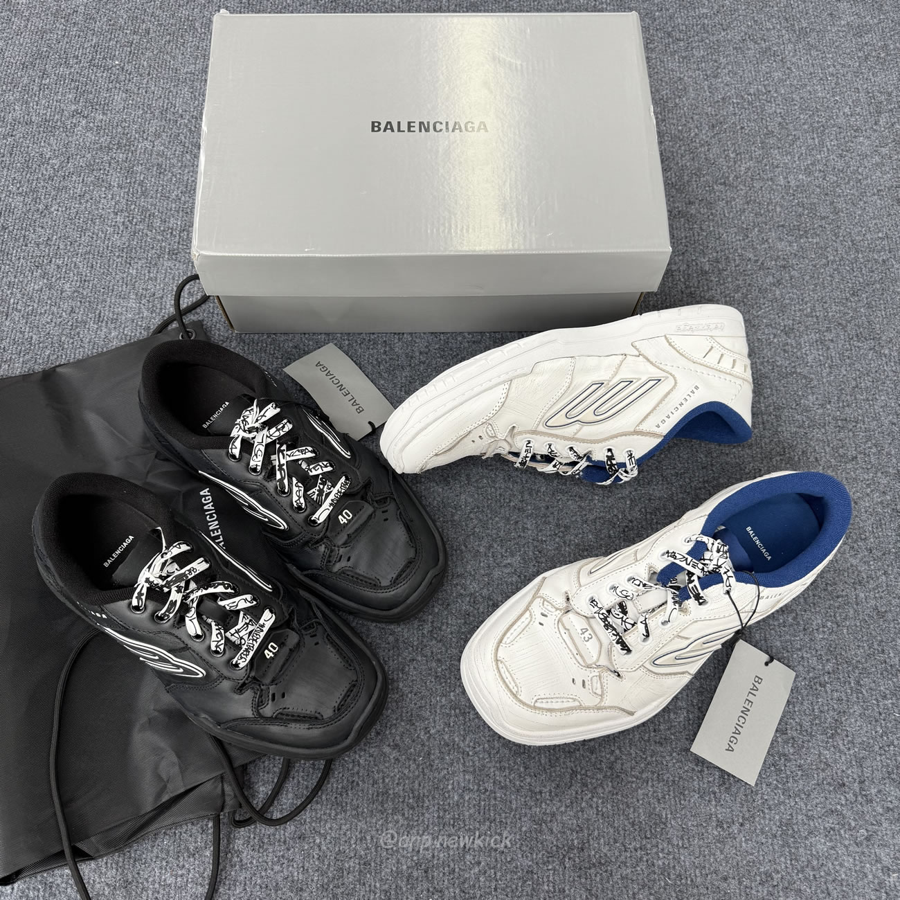 Balenciaga Hamptons Worn Out Mens Sports Shoes 841765wcurb9141 (11) - www.newkick.vip