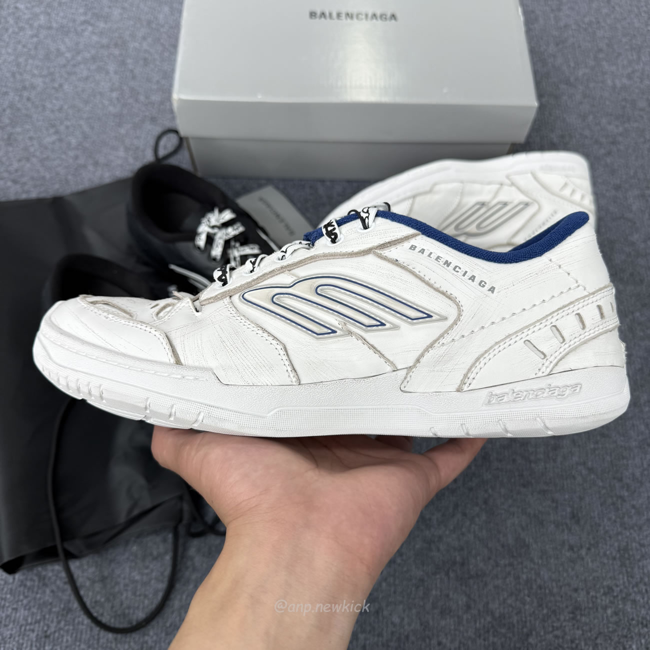 Balenciaga Hamptons Worn Out Mens Sports Shoes 841765wcurb9141 (12) - www.newkick.vip