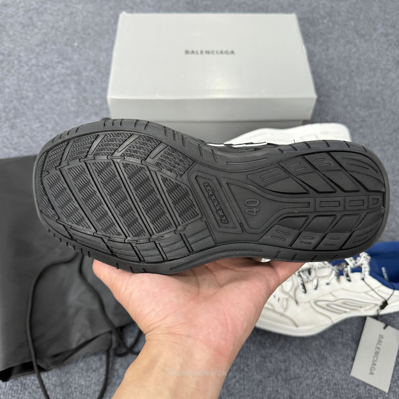 Balenciaga Hamptons Worn Out Mens Sports Shoes 841765wcurb9141 (8) - www.newkick.vip