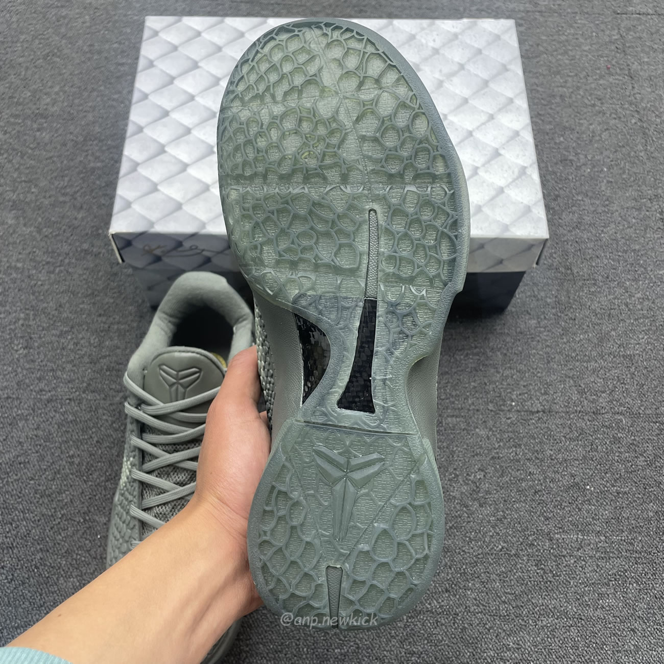 Nike Kobe 6 Black Mamba Collection Fade To Black 869457 007 (4) - www.newkick.vip