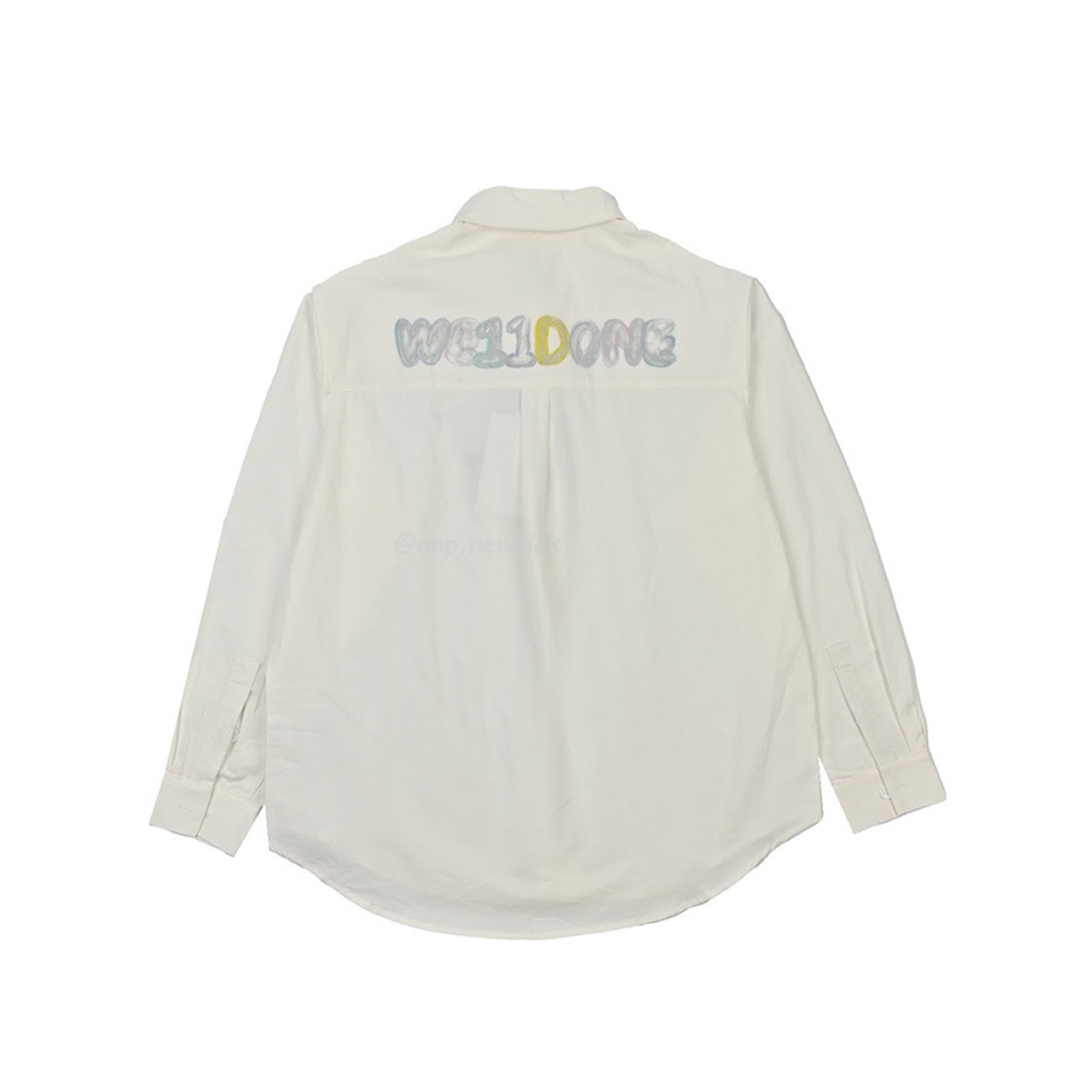 We11done 24ss Back Colored Graffiti Letter Printed Long Sleeved Shirt 912190036 S L (4) - www.newkick.vip We11done 24ss Back Colored Graffiti Letter Printed Long Sleeved Shirt 912190036 S L (4) - www.newkick.vip