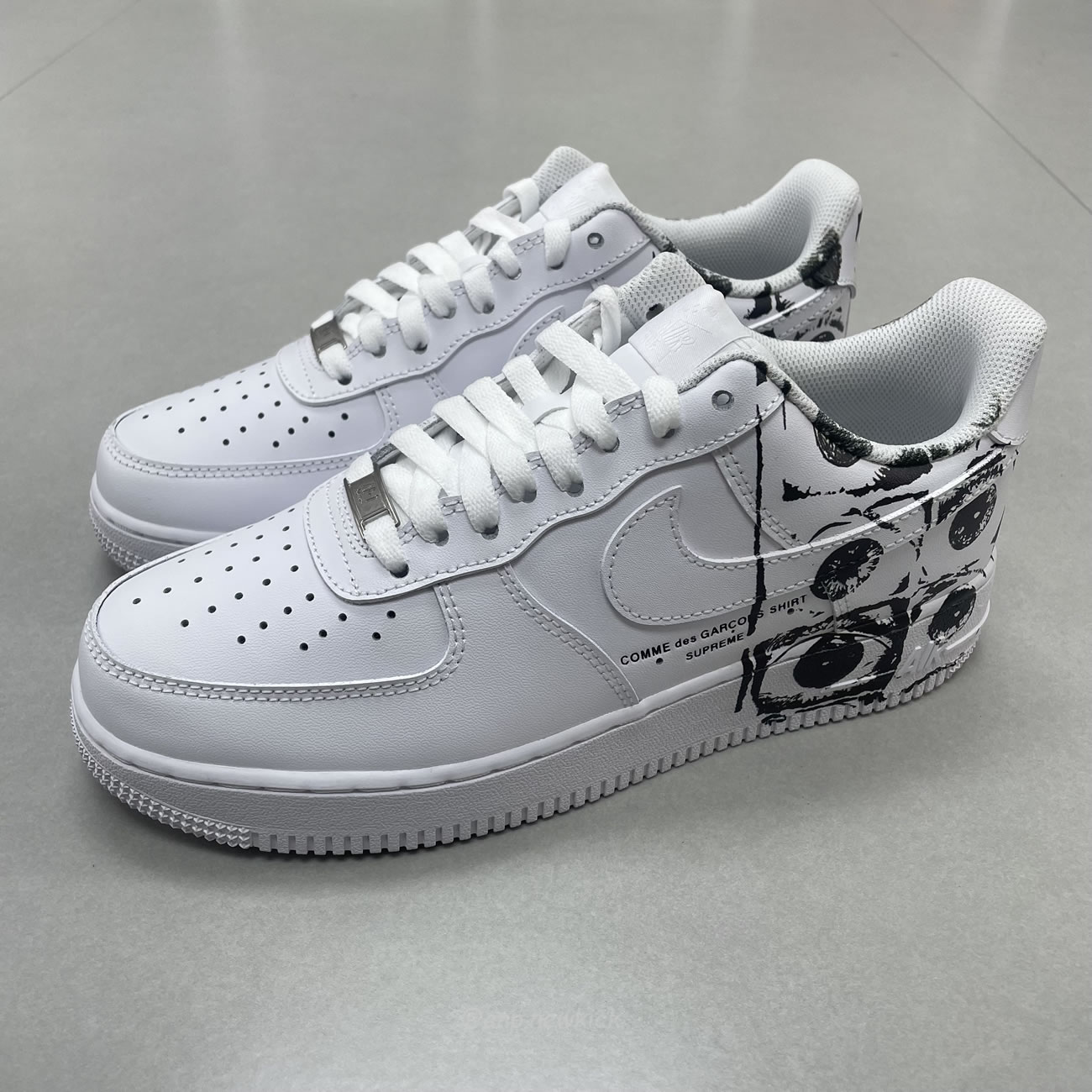Nike Air Force 1 Low Supreme Comme Des Garcons 923044 100 (7) - www.newkick.vip