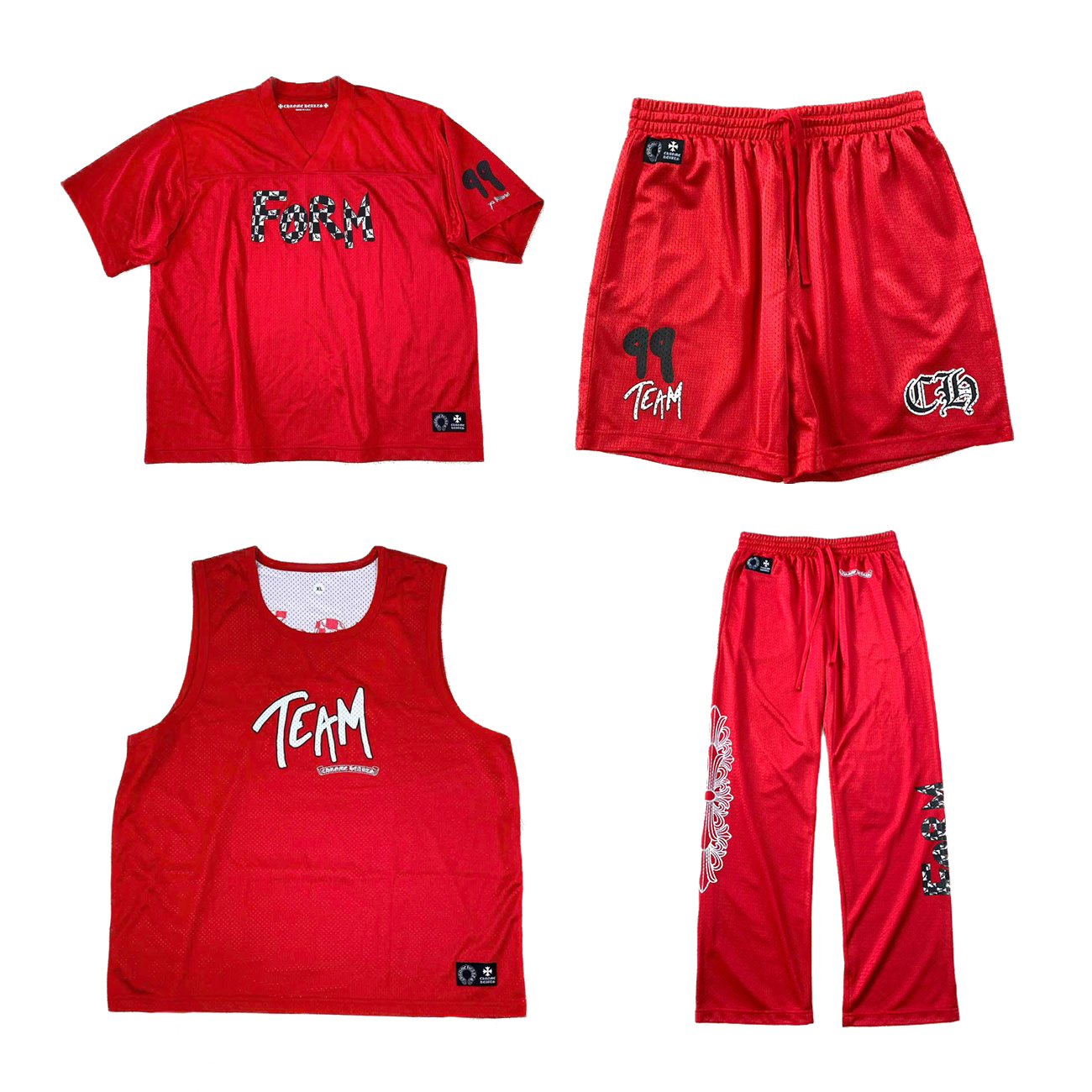 Chrome Hearts 99 Form Matty Boy Mesh Red Jersey (1) - www.newkick.vip Chrome Hearts 99 Form Matty Boy Mesh Red Jersey (1) - www.newkick.vip