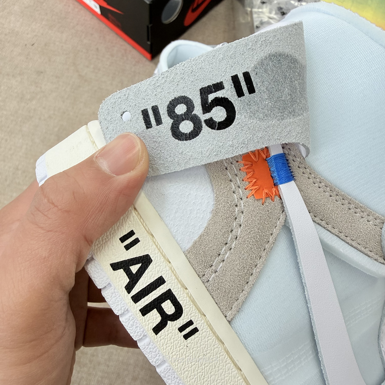 Air Jordan 1 Retro High Virgil Abloh Archive Alaska 2025 Aa3834 100 (8) - www.newkick.vip