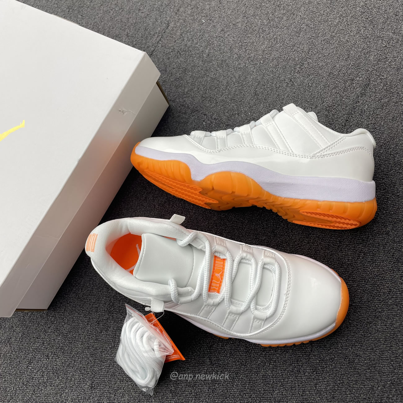 Air Jordan 11 Retro Low Citrus 2021 Womens Ah7860 139 (10) - www.newkick.vip