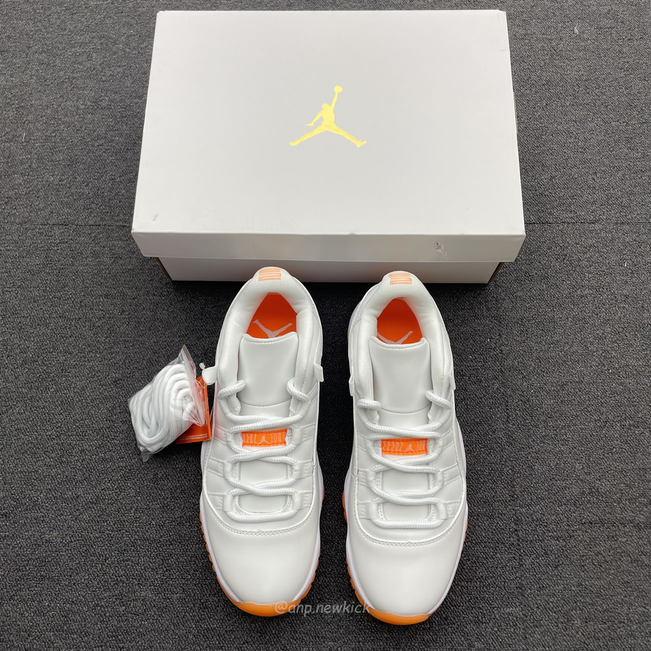 Air Jordan 11 Retro Low Citrus 2021 Womens Ah7860 139 (5) - www.newkick.vip