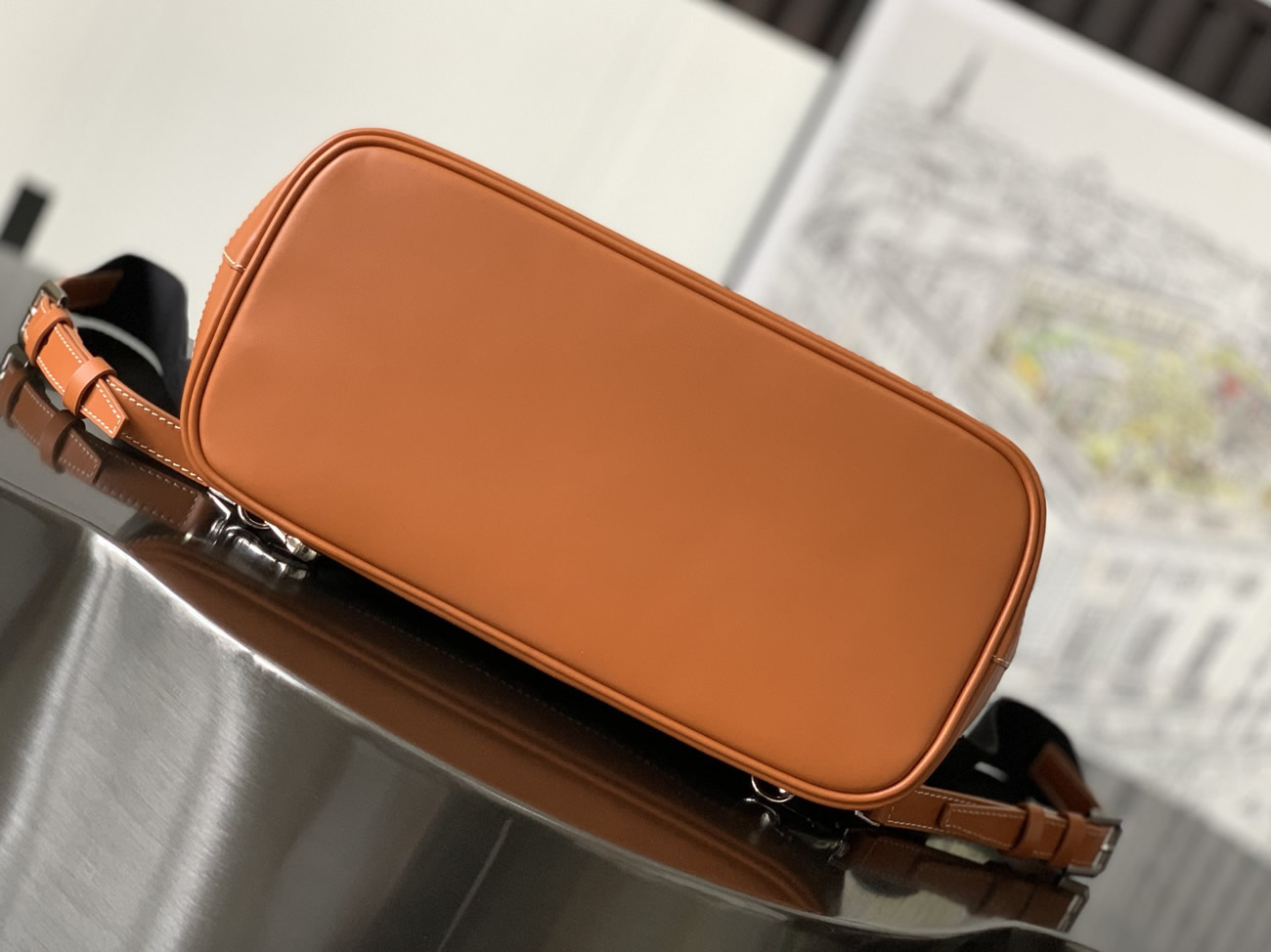 Goyard Artois Alpin Medium Backpack Blacknatural Black Grey Navy Green (15) - www.newkick.vip