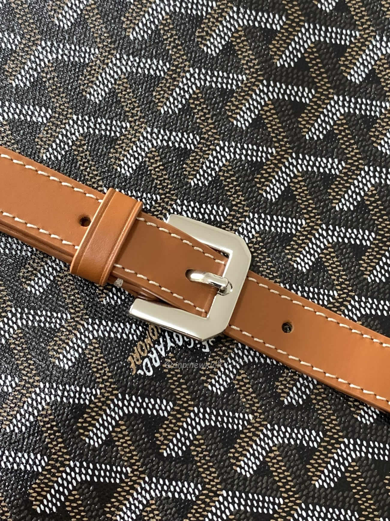 Goyard Artois Alpin Medium Backpack Blacknatural Black Grey Navy Green (18) - www.newkick.vip