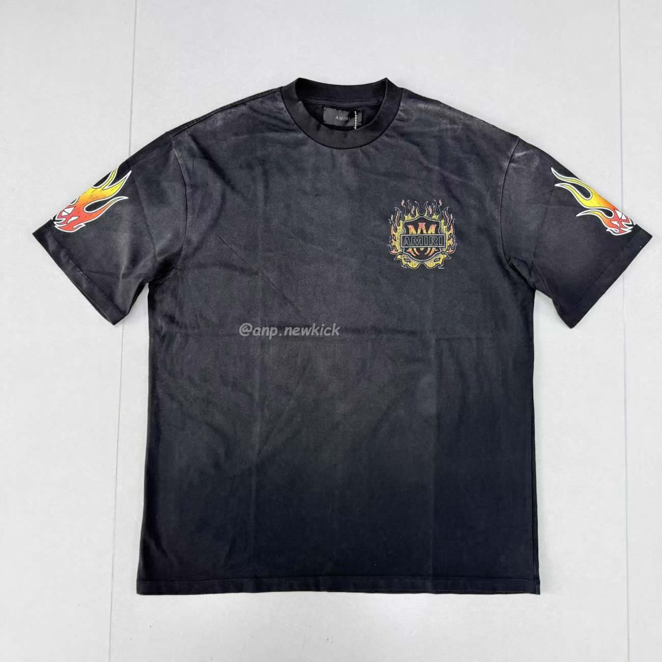 Amiri Flame Graphic T Shirt (7) - www.newkick.vip