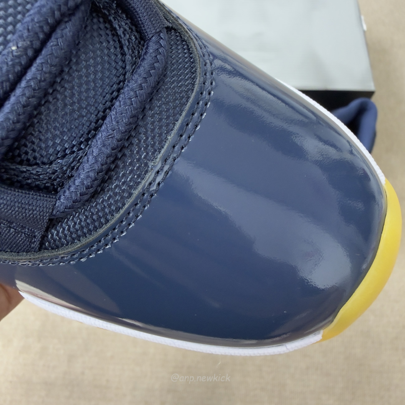 Air Jordan 11 Retro Navy Blue At7802 115 (5) - www.newkick.vip