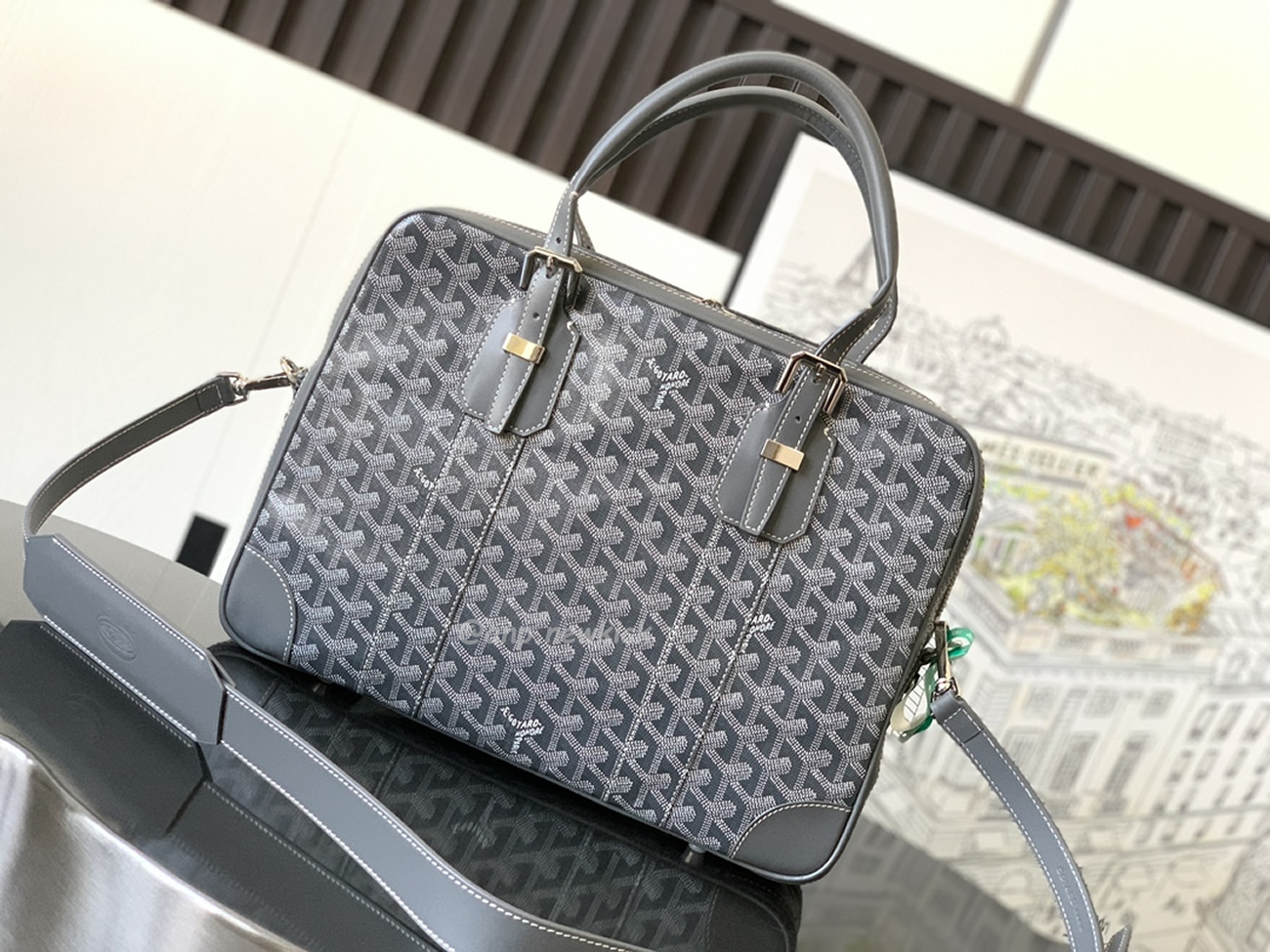 Goyard Ambassade Medium Size Briefcase (10) - www.newkick.vip Goyard Ambassade Medium Size Briefcase (10) - www.newkick.vip