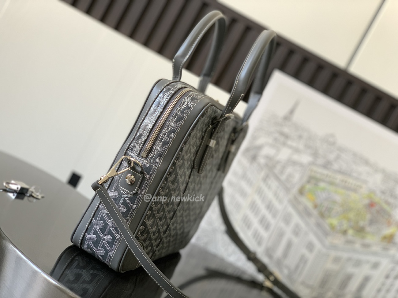 Goyard Ambassade Medium Size Briefcase (14) - www.newkick.vip