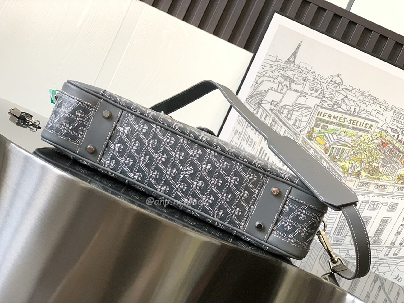 Goyard Ambassade Medium Size Briefcase (16) - www.newkick.vip