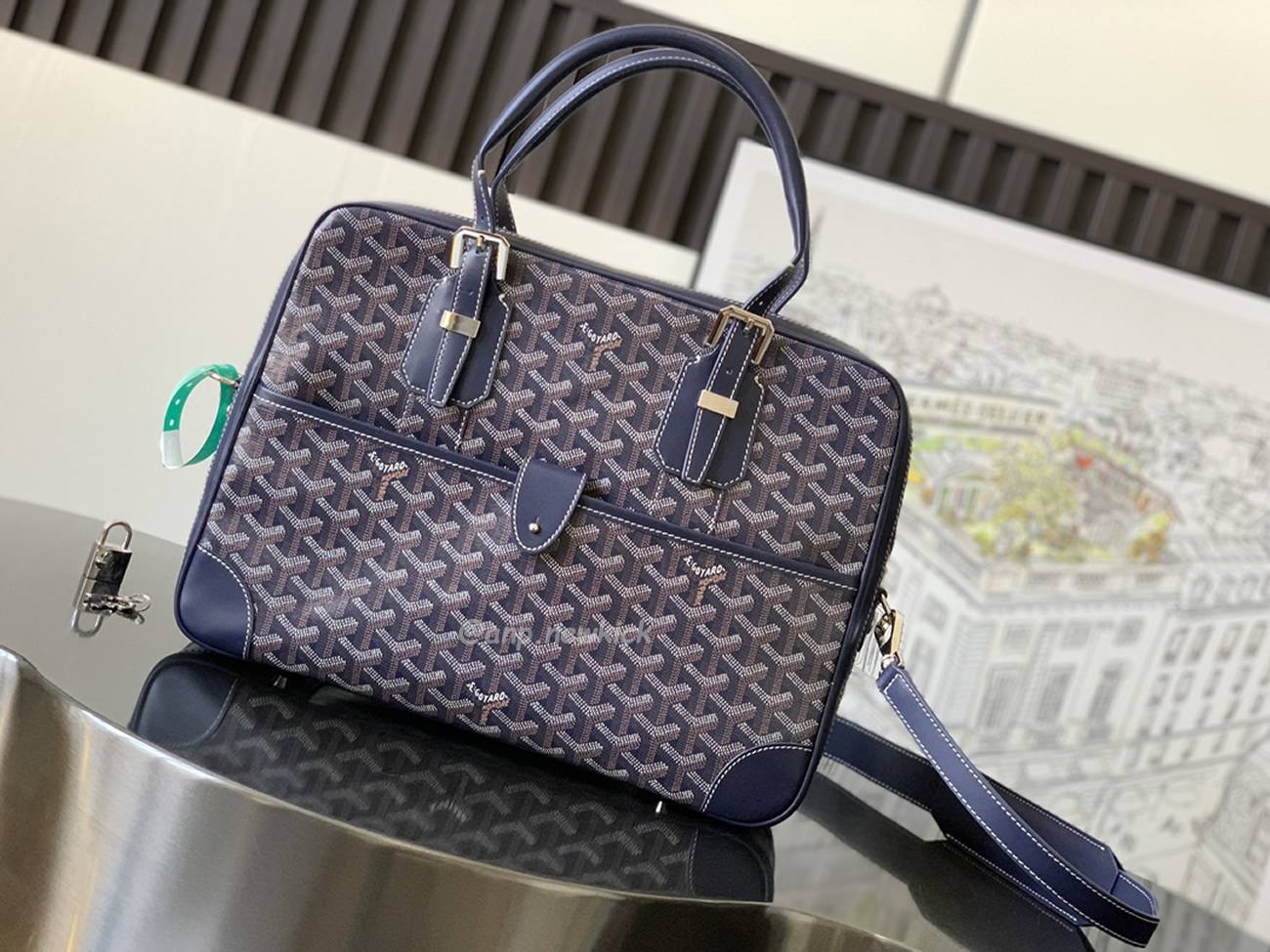 Goyard Ambassade Medium Size Briefcase (19) - www.newkick.vip