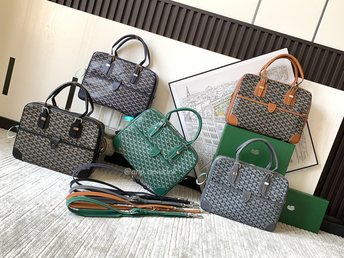 Goyard Ambassade Medium Size Briefcase (20) - www.newkick.vip