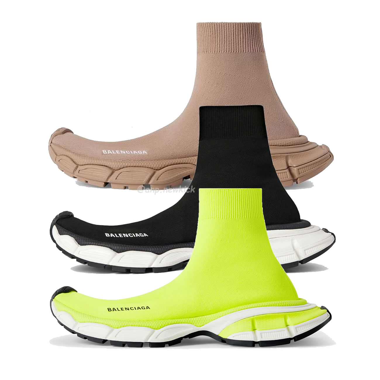 Balenciaga 3xl Sock Recycled Knit Sneakers Black White Fluo Yellow Beige (1) - www.newkick.vip Balenciaga 3xl Sock Recycled Knit Sneakers Black White Fluo Yellow Beige (1) - www.newkick.vip