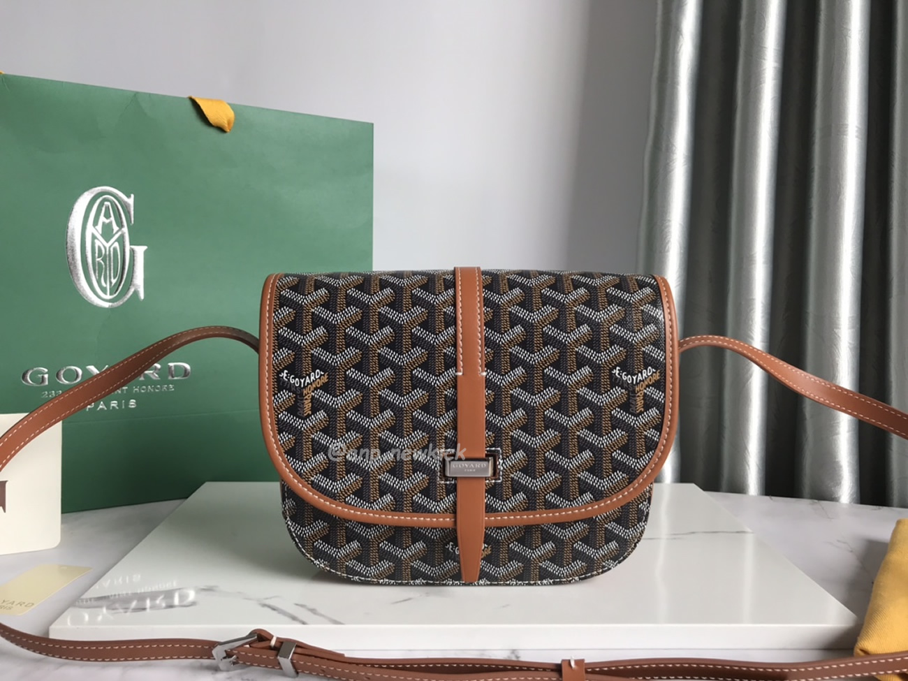 Goyard Belvedere Shoulder Bag (15) - www.newkick.vip