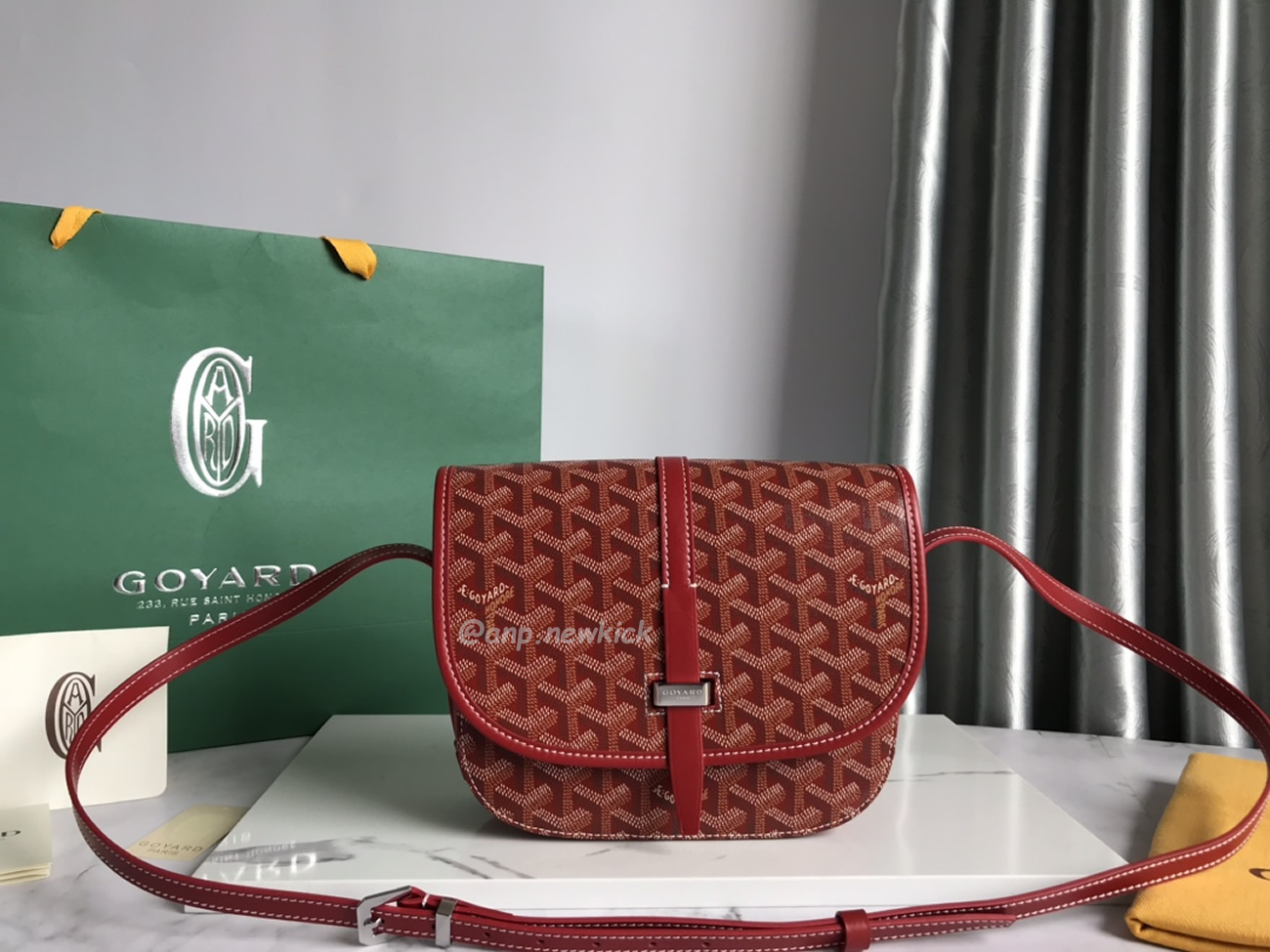 Goyard Belvedere Shoulder Bag (23) - www.newkick.vip