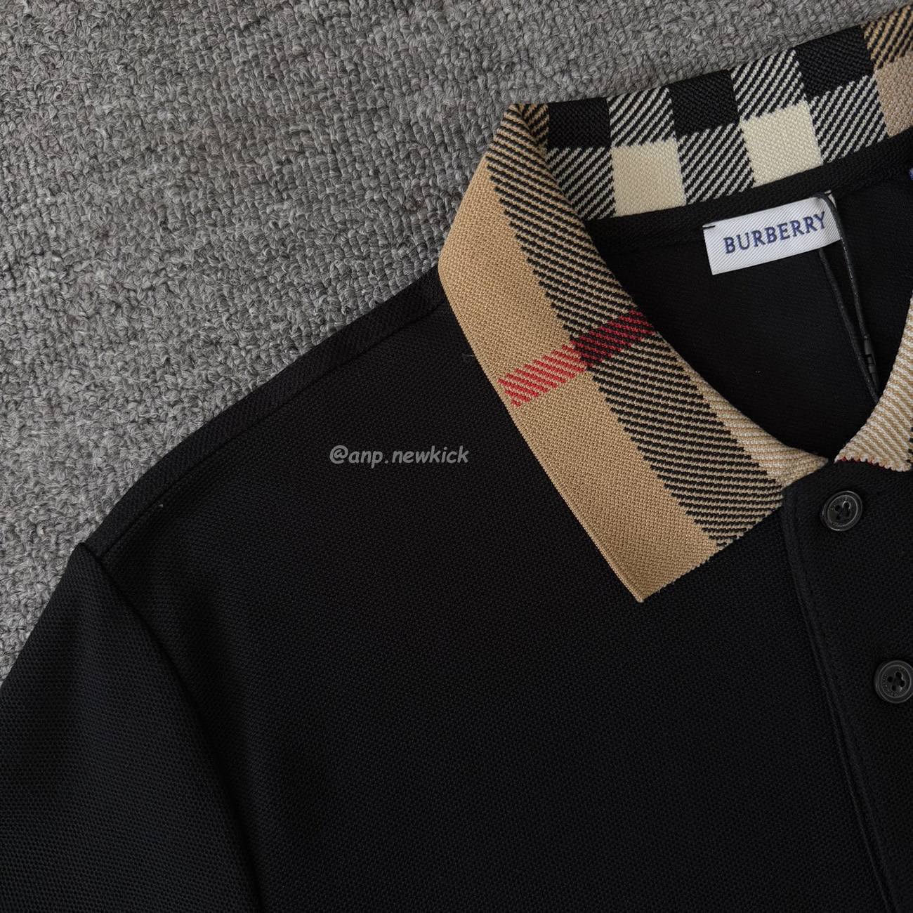 Burberry Plaid Collar Polo Shirt Pure Cotton 8072661s (2) - www.newkick.vip Burberry Plaid Collar Polo Shirt Pure Cotton 8072661s (2) - www.newkick.vip