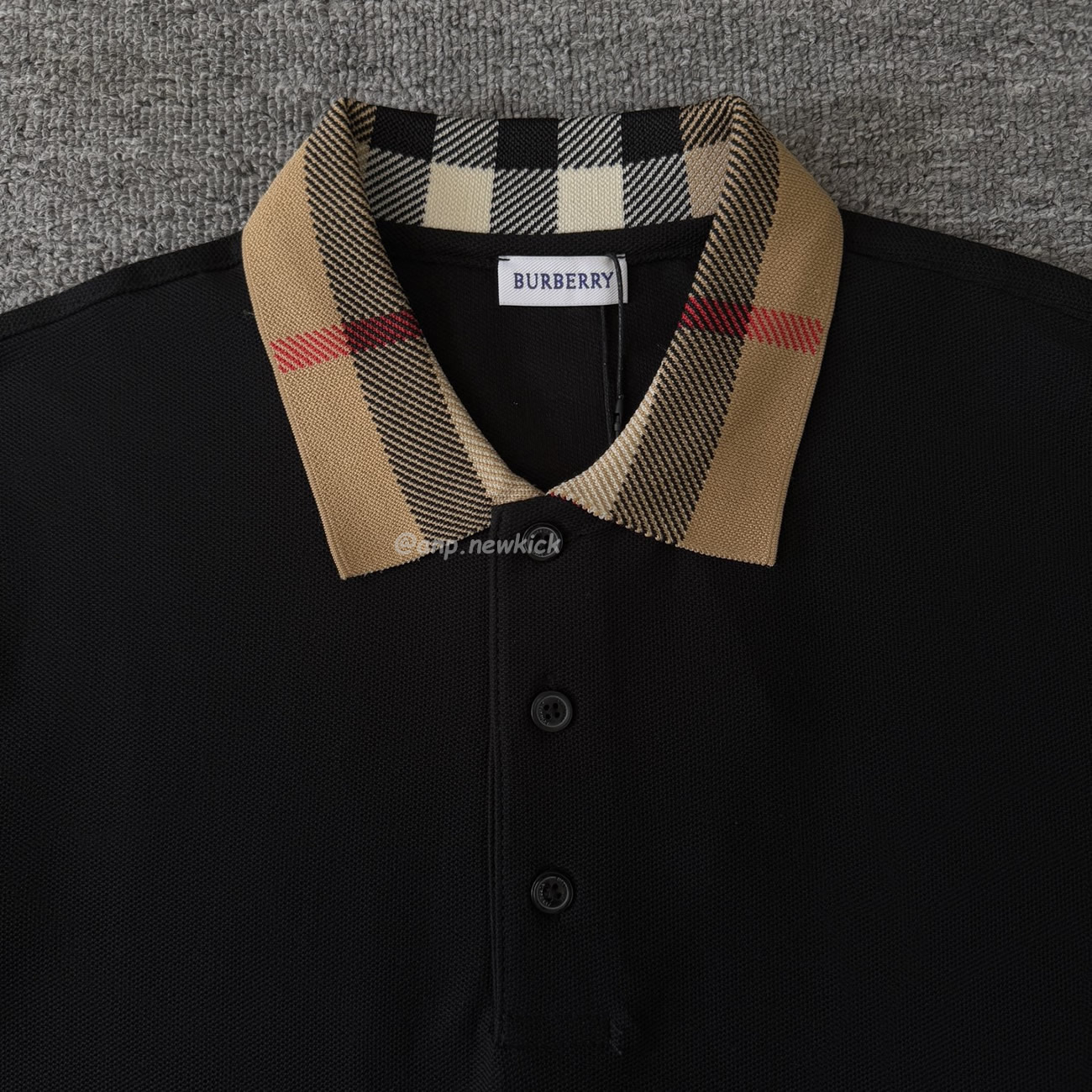 Burberry Plaid Collar Polo Shirt Pure Cotton 8072661s (6) - www.newkick.vip Burberry Plaid Collar Polo Shirt Pure Cotton 8072661s (6) - www.newkick.vip