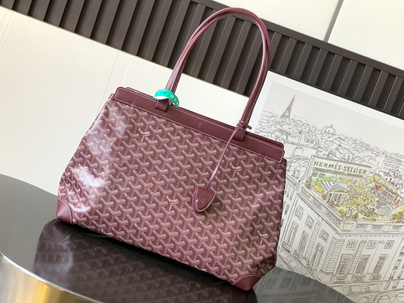 Goyard Bellechasse Biaude Tote Bag Blacknatural Black Grey Navy White Green Yellow Red Burgundy (17) - www.newkick.vip Goyard Bellechasse Biaude Tote Bag Blacknatural Black Grey Navy White Green Yellow Red Burgundy (17) - www.newkick.vip