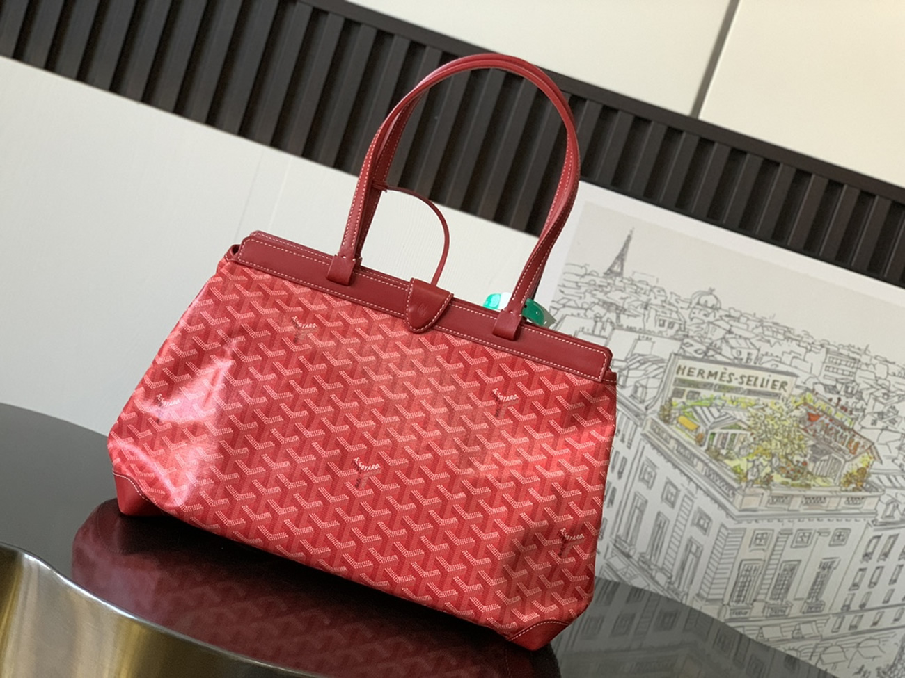 Goyard Bellechasse Biaude Tote Bag Blacknatural Black Grey Navy White Green Yellow Red Burgundy (3) - www.newkick.vip Goyard Bellechasse Biaude Tote Bag Blacknatural Black Grey Navy White Green Yellow Red Burgundy (3) - www.newkick.vip