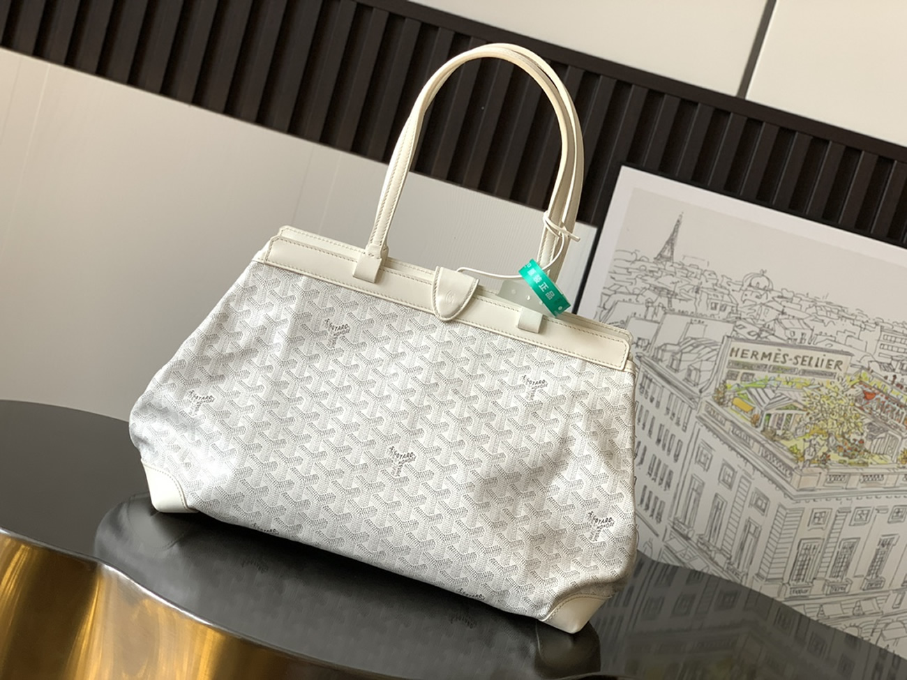 Goyard Bellechasse Biaude Tote Bag Blacknatural Black Grey Navy White Green Yellow Red Burgundy (4) - www.newkick.vip Goyard Bellechasse Biaude Tote Bag Blacknatural Black Grey Navy White Green Yellow Red Burgundy (4) - www.newkick.vip