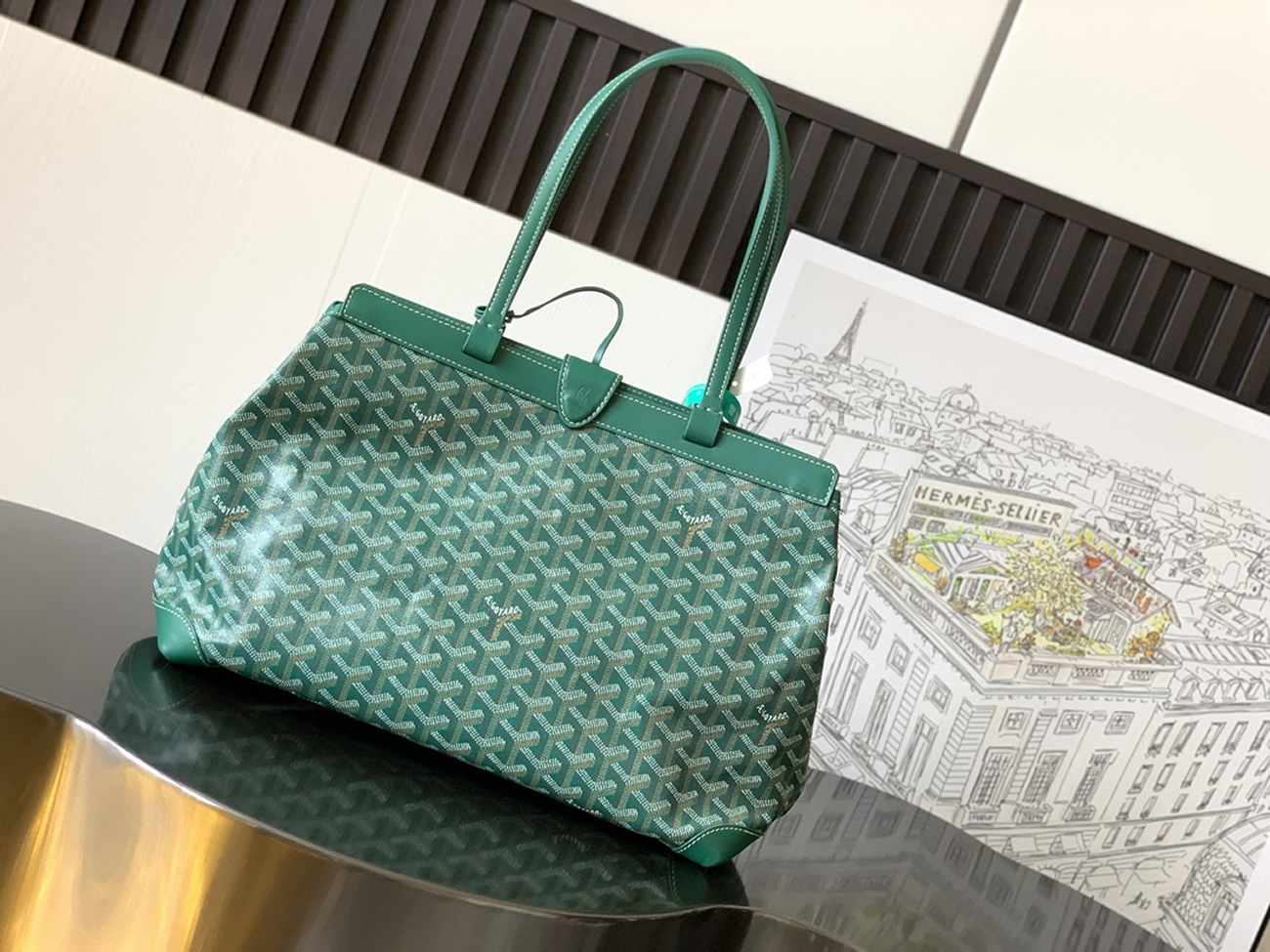 Goyard Bellechasse Biaude Tote Bag Blacknatural Black Grey Navy White Green Yellow Red Burgundy (5) - www.newkick.vip Goyard Bellechasse Biaude Tote Bag Blacknatural Black Grey Navy White Green Yellow Red Burgundy (5) - www.newkick.vip